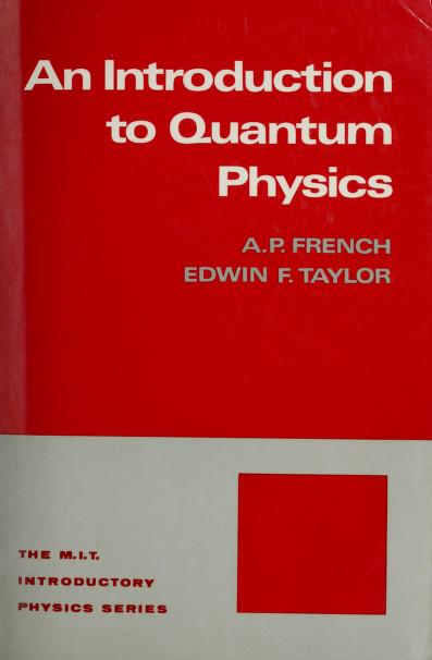 Introduction to quantum physics french taylor pdf download image studio lite download free